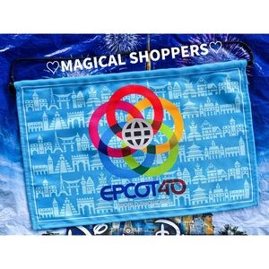 Disney Parks Walt Disney World EPCOT 40th Anniversary Pin Trading Map